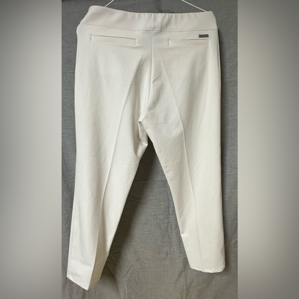 adidas White Women's Golf Pants - Picture 2 of 8
